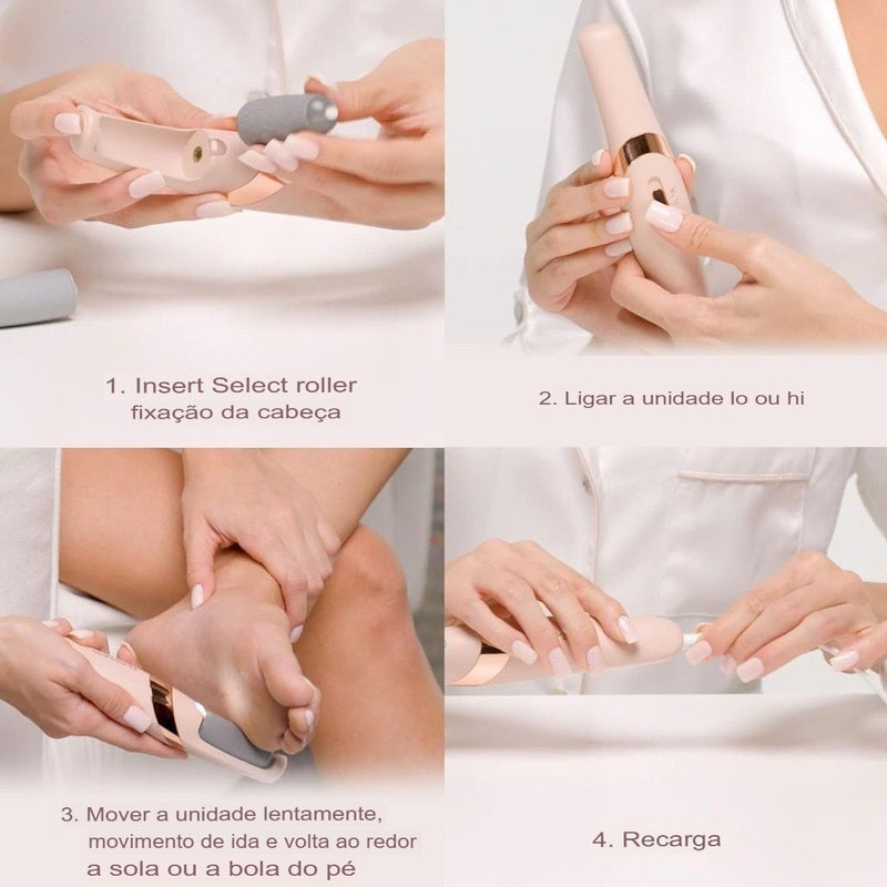Lixador Elétrico Profissional para Pés – Beleza e Conforto