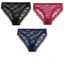 Calcinha De Renda Floral Calcinha de Renda Lojas Zana - Tudo Pra Você e Sua Casa Preto/Azul/Vinho M 